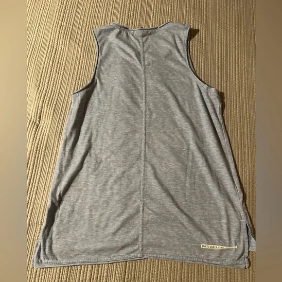 Baseballism Womens tank muscle top with flagman bag  BNWOT sz med - Picture 3 of 4